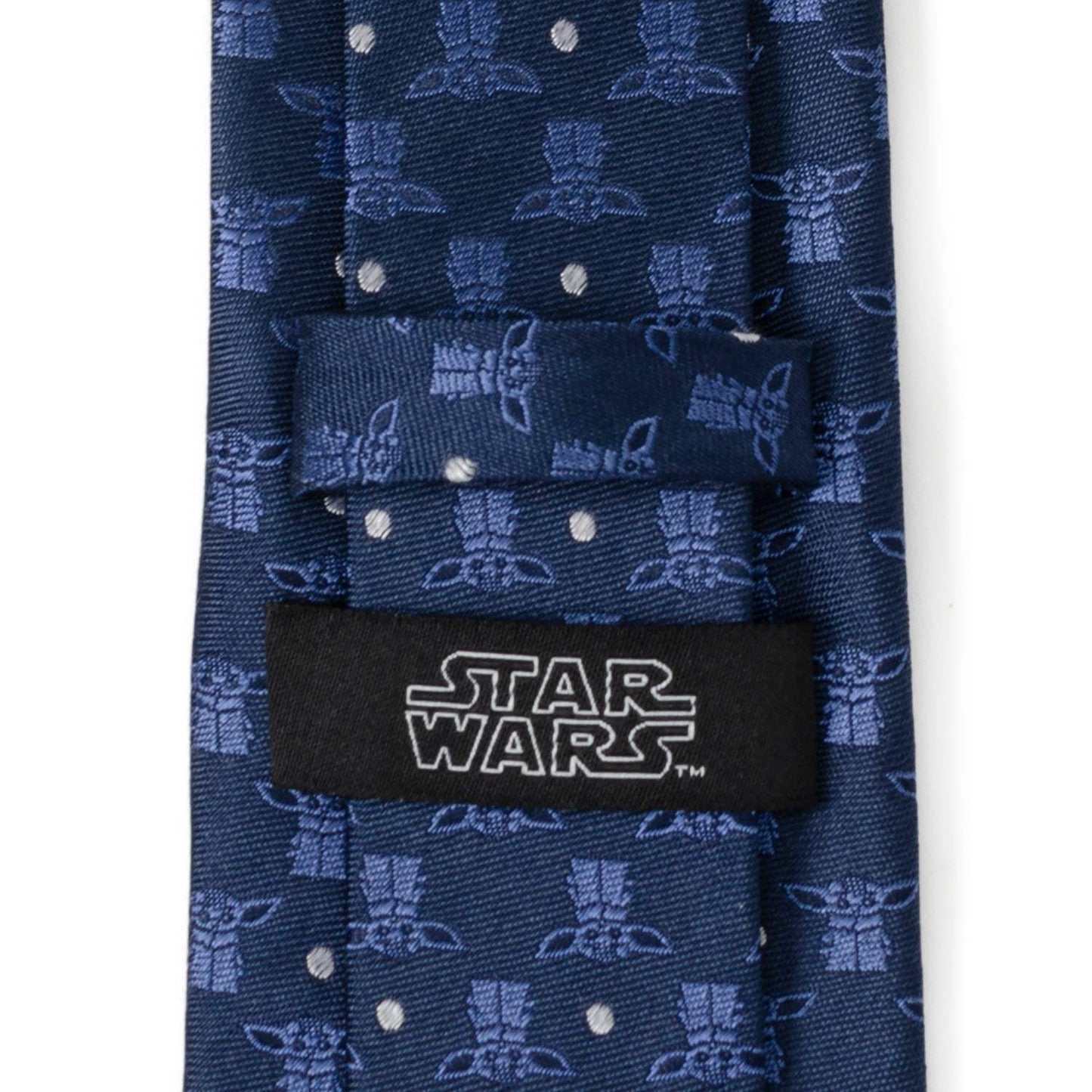 Star Wars Grogu Navy Blue Tie - Cufflinks.com - Flyclothing LLC