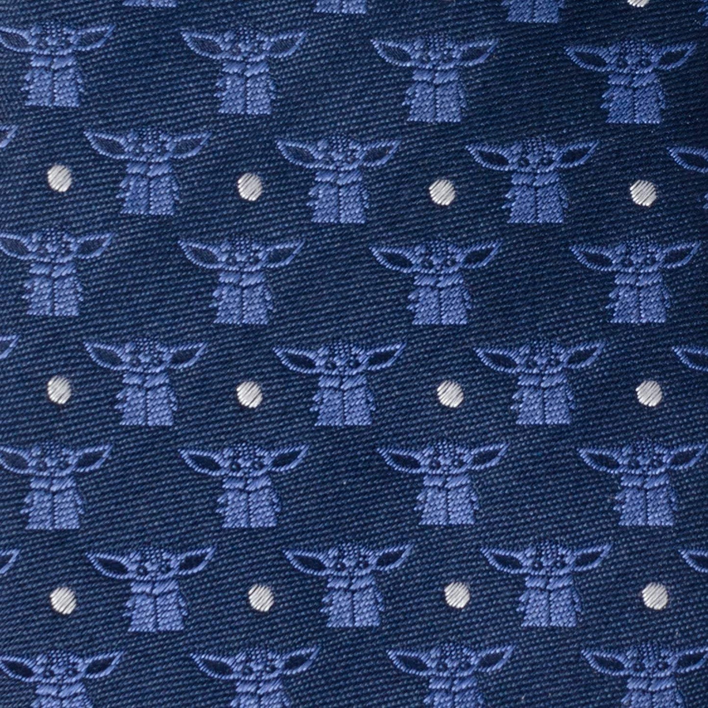 Star Wars Grogu Navy Blue Tie - Cufflinks.com - Flyclothing LLC