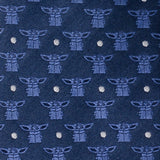 Star Wars Grogu Navy Blue Tie - Cufflinks.com - Flyclothing LLC