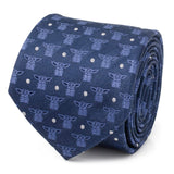 Star Wars Grogu Navy Blue Tie - Cufflinks.com - Flyclothing LLC
