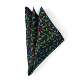Grogu Holiday Navy Pocket Square - Cufflinks.com - Flyclothing LLC