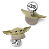 Star Wars Grogu 3D Cufflinks - Cufflinks.com - Flyclothing LLC