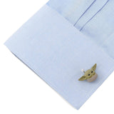Star Wars Grogu 3D Cufflinks - Cufflinks.com - Flyclothing LLC