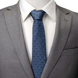 Star Wars Grogu Blue Tonal Tie - Cufflinks.com - Flyclothing LLC