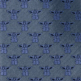 Star Wars Grogu Blue Tonal Tie - Cufflinks.com - Flyclothing LLC