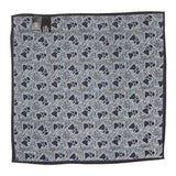 Star Wars Grogu Outline Navy Blue Pocket Square