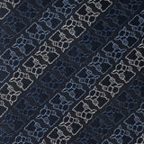 Star Wars Grogu Outline Striped Navy Tie - Cufflinks.com - Flyclothing LLC