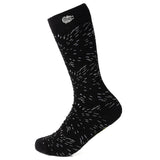 Star Wars Hyperspace Black Dress Socks and Rebel Crest Lapel Pin Gift Set