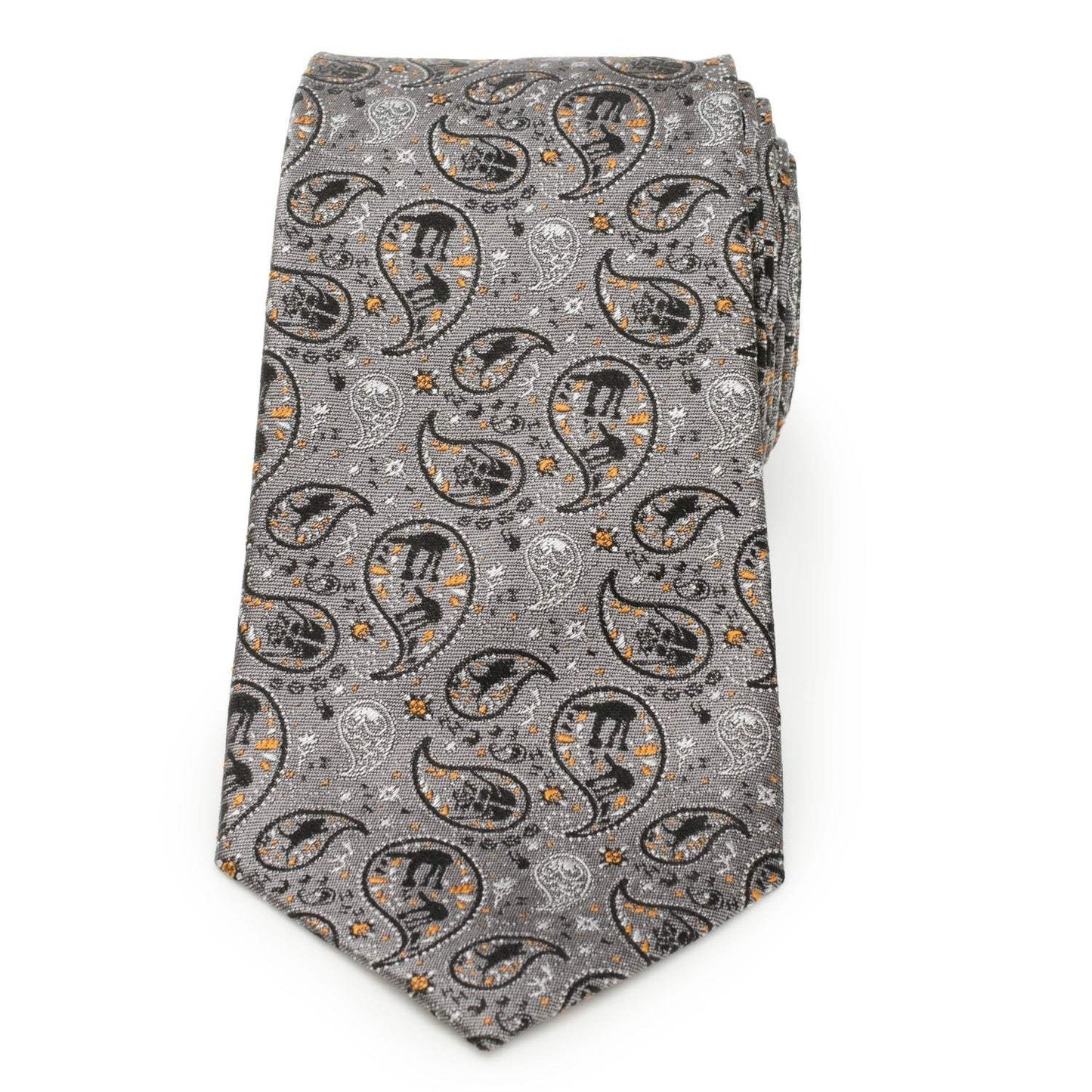 Star Wars Battle of Hoth Paisley Gray Tie - Cufflinks.com - Flyclothing LLC