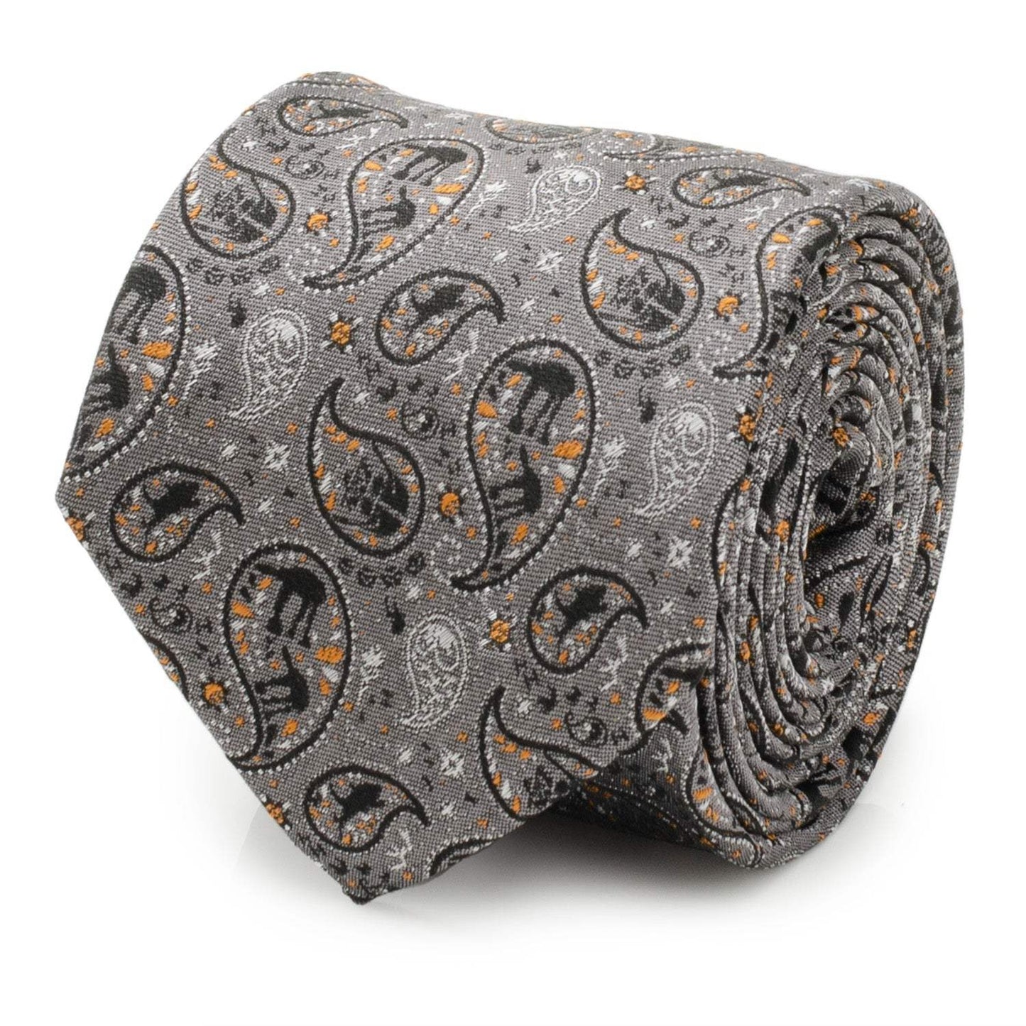 Star Wars Battle of Hoth Paisley Gray Tie - Cufflinks.com - Flyclothing LLC