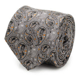 Star Wars Battle of Hoth Paisley Gray Tie - Cufflinks.com - Flyclothing LLC