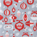 Star Wars Mandalorian and Grogu Gray and Red Holiday Tie - Cufflinks.com - Flyclothing LLC