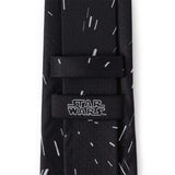 Star Wars Hyperspace Black Tie with Hidden Message - Cufflinks.com - Flyclothing LLC