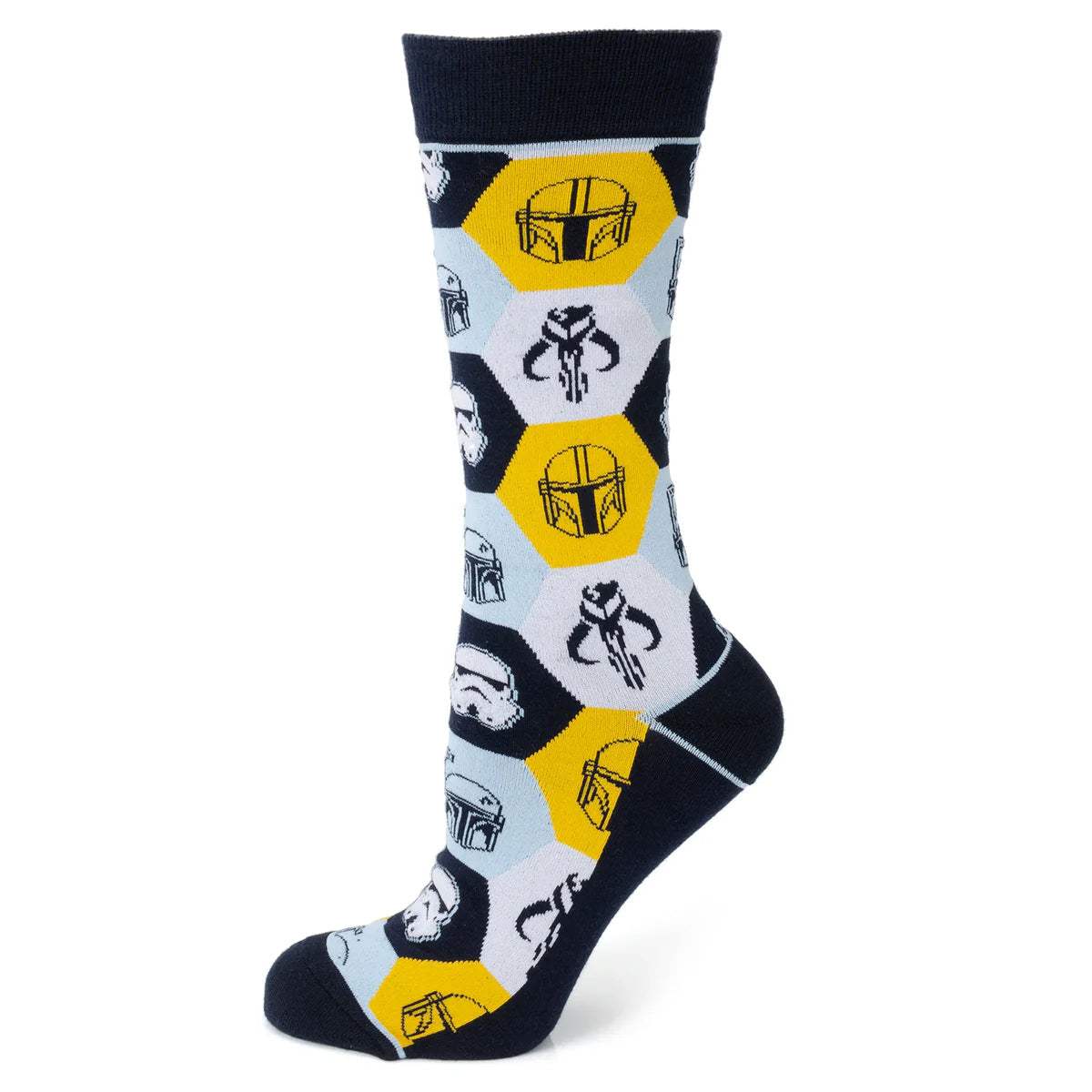 Star Wars Mandalorian and Mythosaur Dress Socks and Lapel Pin Gift Set - Cufflinks.com - Flyclothing LLC