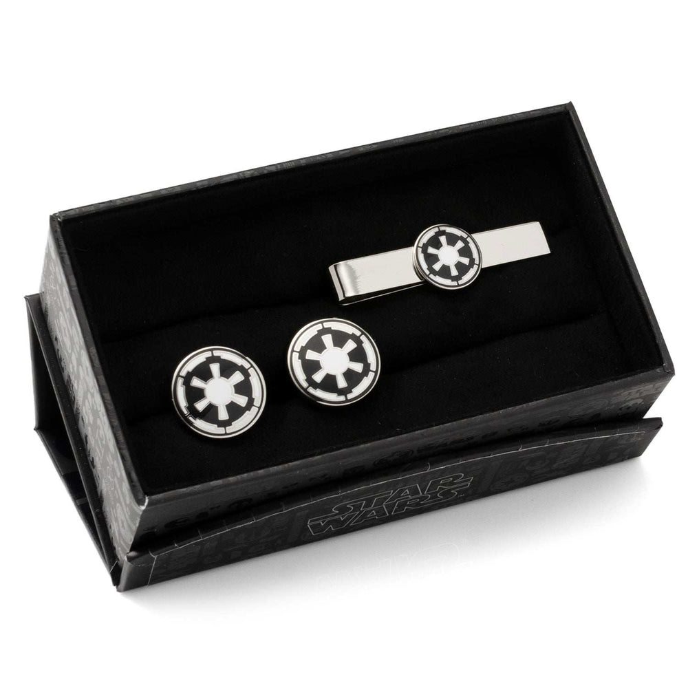 Star Wars Imperial Crest Cufflinks and Tie Bar Gift Set - Cufflinks.com - Flyclothing LLC
