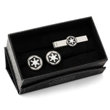 Star Wars Imperial Crest Cufflinks and Tie Bar Gift Set - Cufflinks.com - Flyclothing LLC
