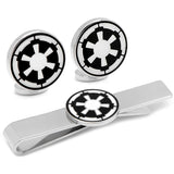 Star Wars Imperial Crest Cufflinks and Tie Bar Gift Set - Cufflinks.com - Flyclothing LLC
