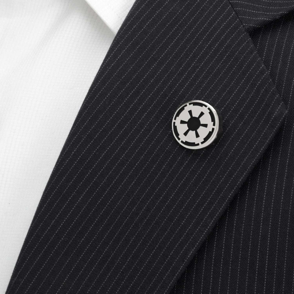 Star Wars Imperial Crest Silver Lapel Pin - Cufflinks.com - Flyclothing LLC
