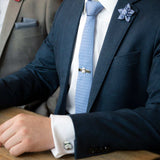 Star Wars Darth Vader and Stormtroopers Imperial Force Blue Tie - Cufflinks.com - Flyclothing LLC