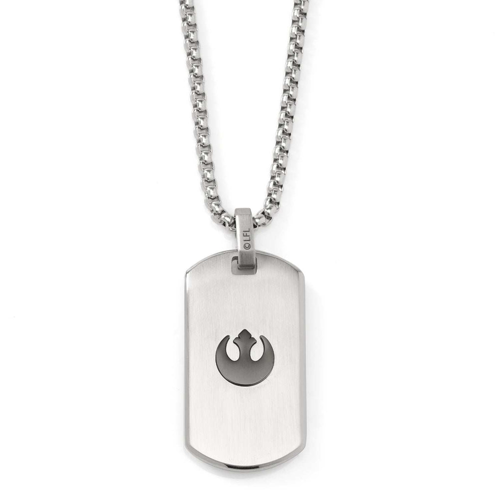Star Wars Imperial and Rebel Starbird Crest Dog Tag Necklace - Cufflinks.com - Flyclothing LLC