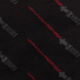 Star Wars Green and Red LIGHTSABER Pattern Black Dress Socks with Jedi Crest Lapel Pin Gift Set - Cufflinks.com - Flyclothing LLC