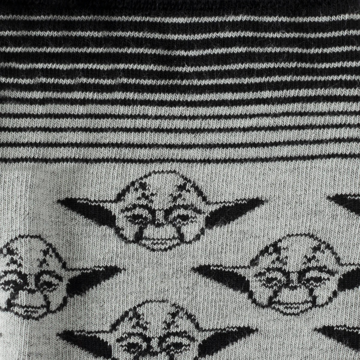 Star Wars Yoda Gray and Black Ombre Pattern Dress Socks with Jedi Crest Lapel Pin - Cufflinks.com - Flyclothing LLC