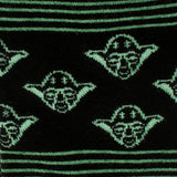 Star Wars Yoda Green and Black Ombre Pattern Dress Socks with Jedi Crest Lapel Pin - Cufflinks.com - Flyclothing LLC
