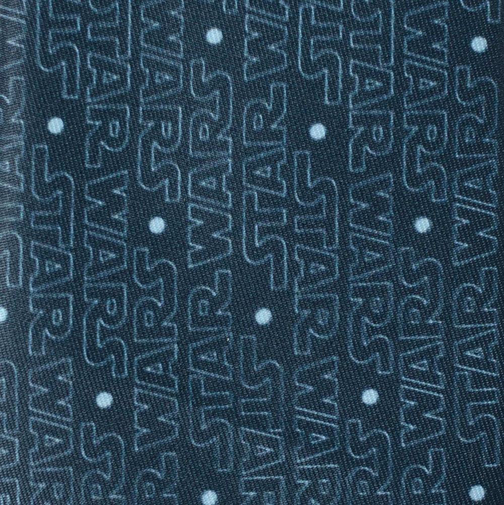 Star Wars Logo Blue Tie - Cufflinks.com - Flyclothing LLC