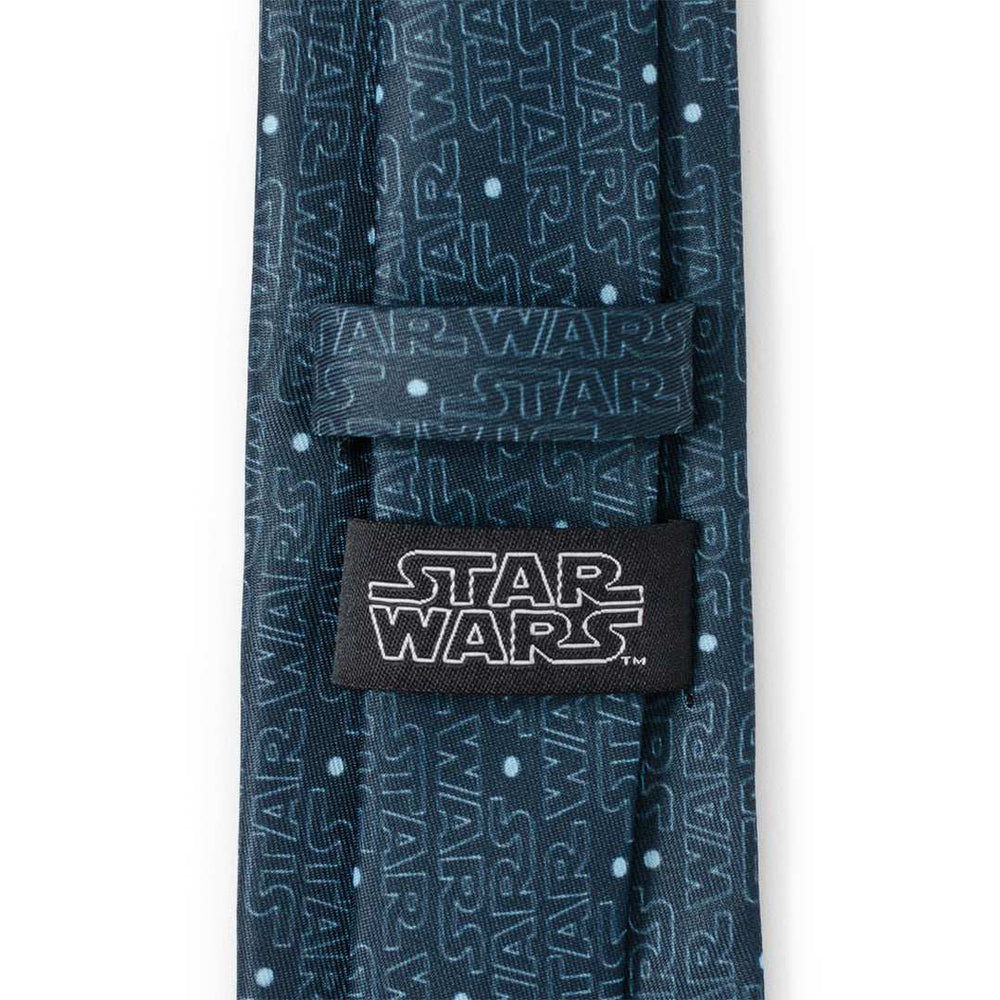 Star Wars Logo Blue Tie - Cufflinks.com - Flyclothing LLC