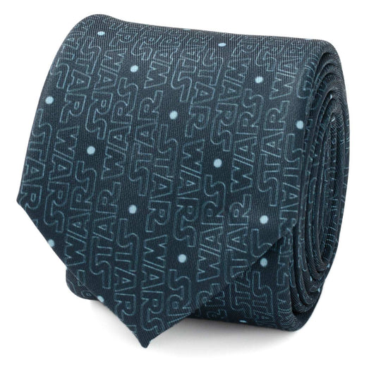 Star Wars Logo Blue Tie - Cufflinks.com - Flyclothing LLC