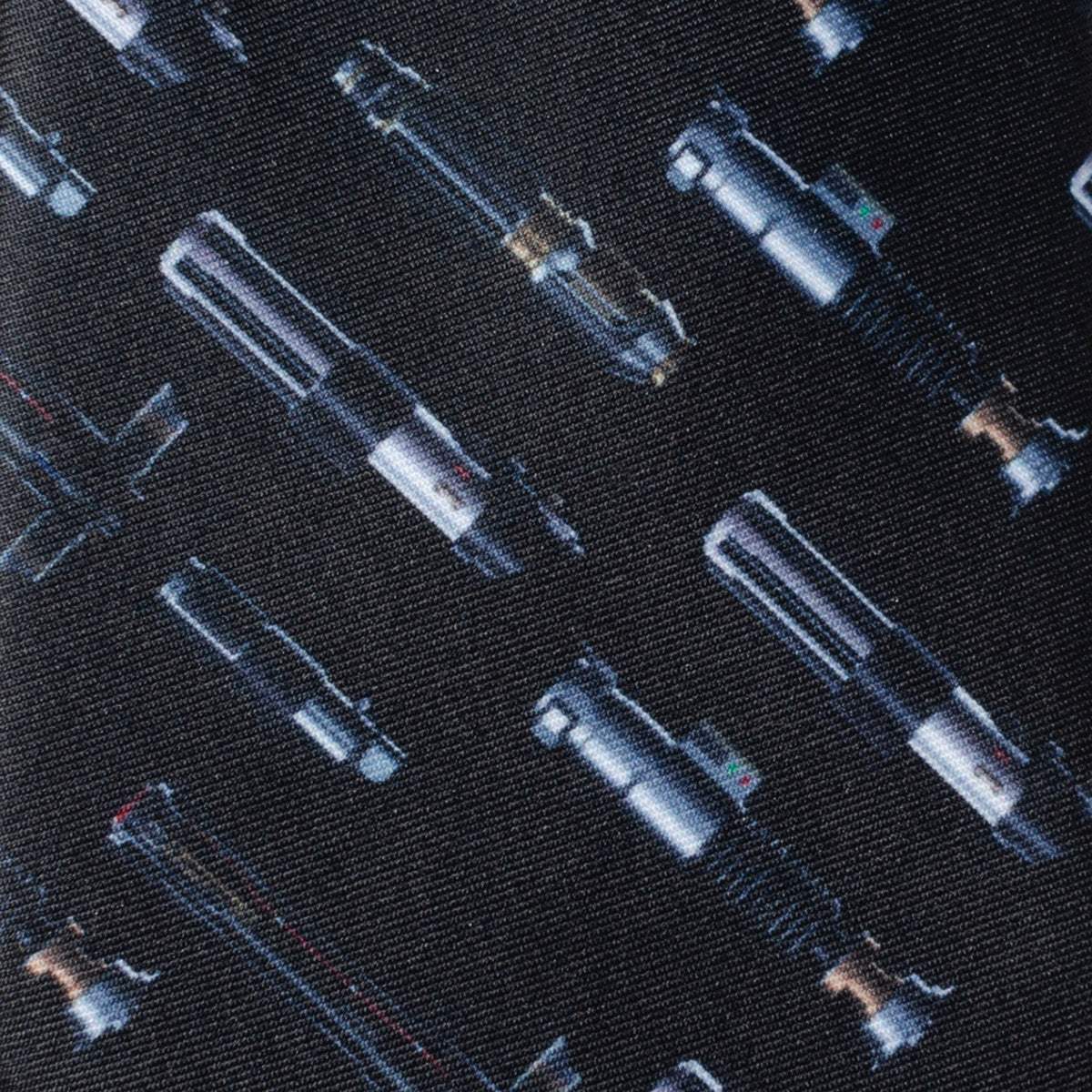 Star Wars LIGHTSABER Hilt Pattern Tie - Cufflinks.com - Flyclothing LLC