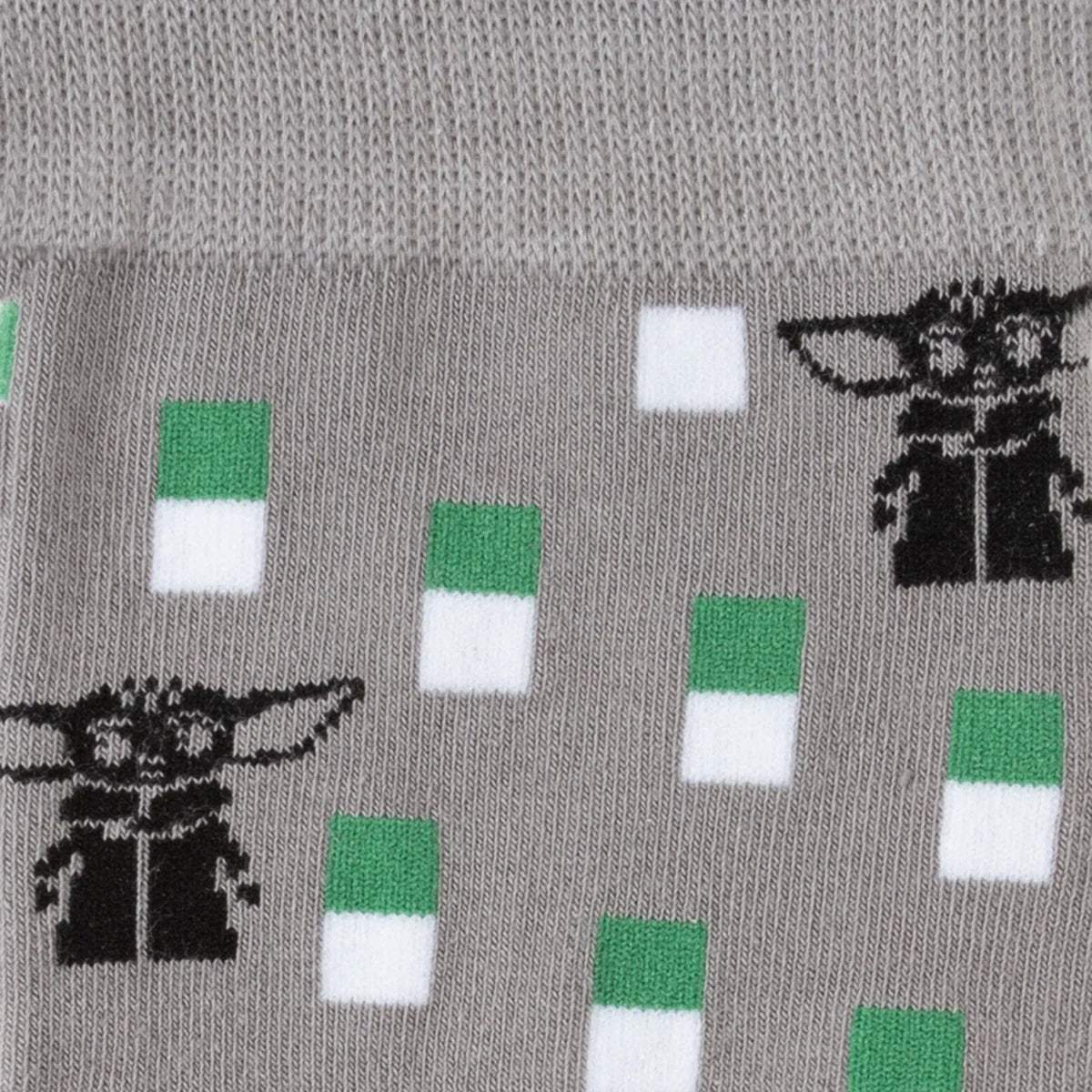 Star Wars Mandalorian and Grogu Gray Dress Socks and Lapel Pin Gift Set - Cufflinks.com - Flyclothing LLC