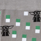 Star Wars Mandalorian and Grogu Gray Dress Socks and Lapel Pin Gift Set - Cufflinks.com - Flyclothing LLC