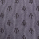 Star Wars Mandalorian Mythosaur Gray Silk Tie - Cufflinks.com - Flyclothing LLC