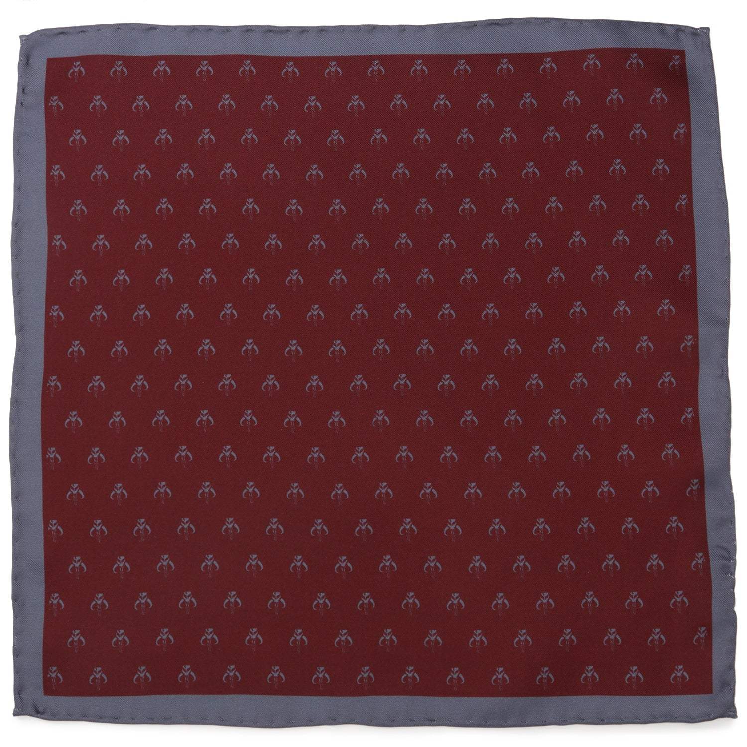 Star Wars Mandalorian Red Silk Pocket Square - Cufflinks.com - Flyclothing LLC