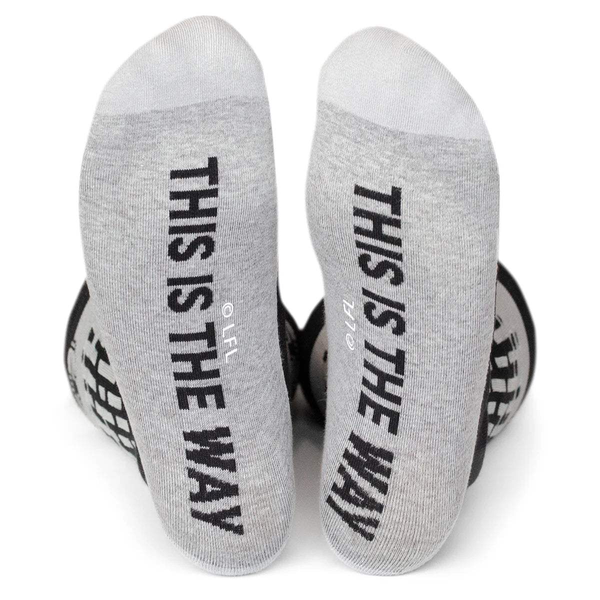 Star Wars Mandalorian "This Is The Way" Dress Socks and Lapel Pin Gift Set - Cufflinks.com - Flyclothing LLC