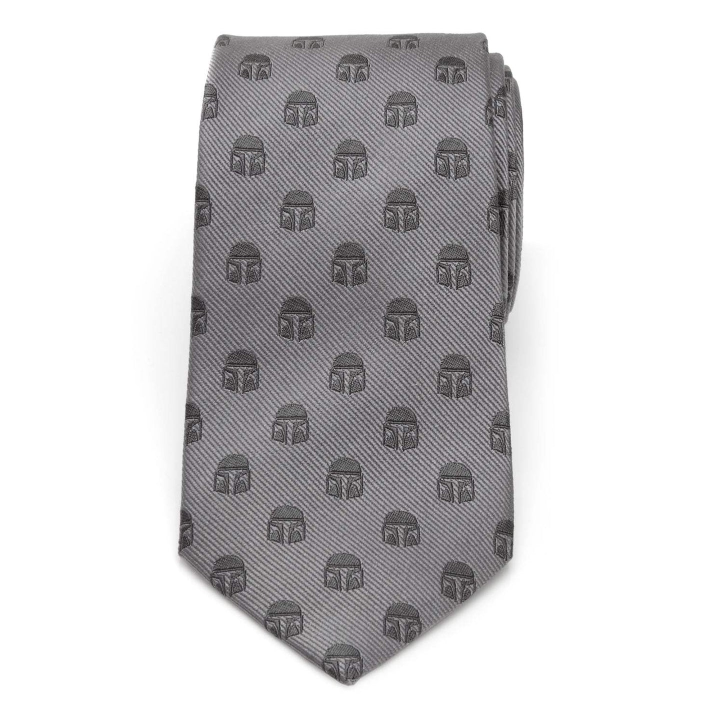 Star Wars Mandalorian Gray Tie - Cufflinks.com - Flyclothing LLC