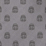 Star Wars Mandalorian Gray Tie - Cufflinks.com - Flyclothing LLC