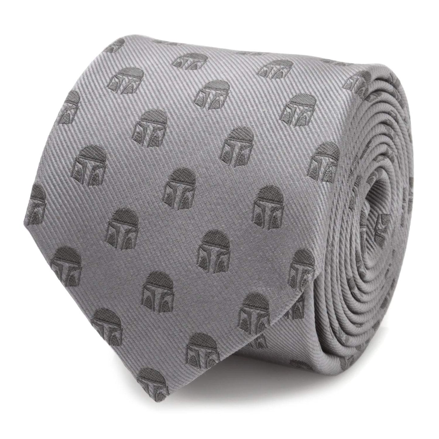 Star Wars Mandalorian Gray Tie - Cufflinks.com - Flyclothing LLC