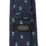 Star Wars Mandalorian Navy Dotted Tie - Cufflinks.com - Flyclothing LLC