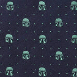 Star Wars Mandalorian Navy Dotted Tie - Cufflinks.com - Flyclothing LLC