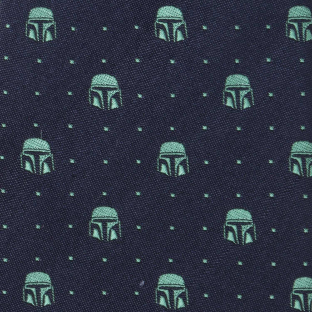 Star Wars Mandalorian Navy Dotted Tie - Cufflinks.com - Flyclothing LLC