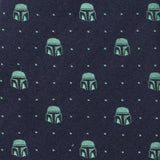 Star Wars Mandalorian Navy Dotted Tie - Cufflinks.com - Flyclothing LLC