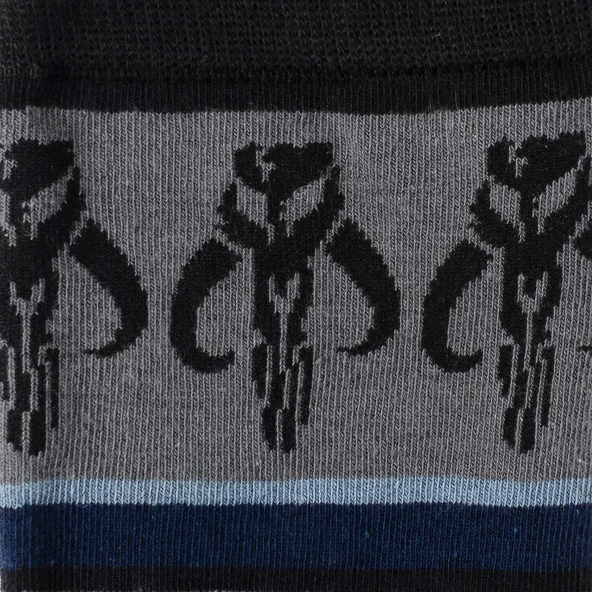 Star Wars Mandalorian Mythosaur Striped Dress Socks and Lapel Pin Gift Set - Cufflinks.com - Flyclothing LLC
