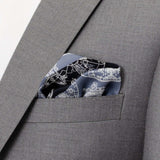 Star Wars Millennium Falcon Blue Pocket Square - Cufflinks.com - Flyclothing LLC
