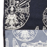 Star Wars Millennium Falcon Blue Pocket Square - Cufflinks.com - Flyclothing LLC