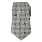 Star Wars Millennium Falcon Gray Tie - Cufflinks.com - Flyclothing LLC