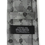 Star Wars Millennium Falcon Gray Tie - Cufflinks.com - Flyclothing LLC
