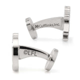 Star Wars Millennium Falcon Silver Inlaid Cufflinks