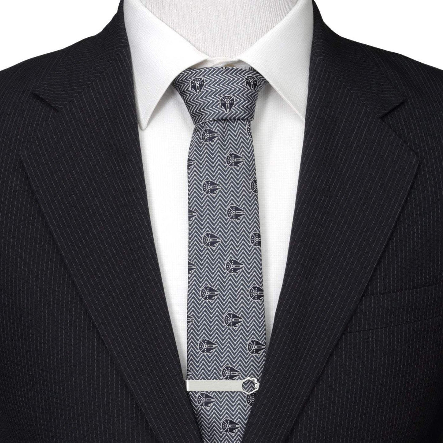 Star Wars Millennium Falcon Herringbone Tie - Cufflinks.com - Flyclothing LLC